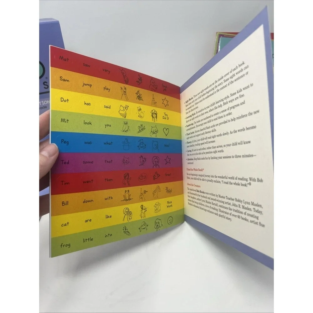 Bob Books Sight Words Collection: Kindergarten and First Grade Flash Cards NIB